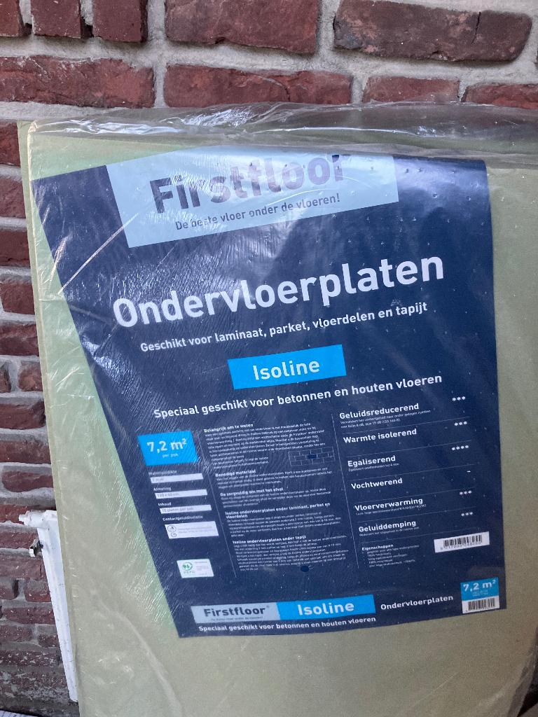 Ondervloer 7mm dik, Ophalen, Overige materialen, 30 cm of meer, 50 tot 150 cm