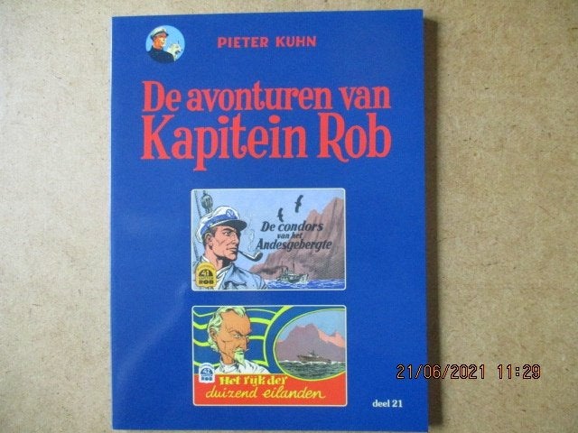 adv4367 kapitein rob 21, Eén stripboek, Ophalen, Gelezen