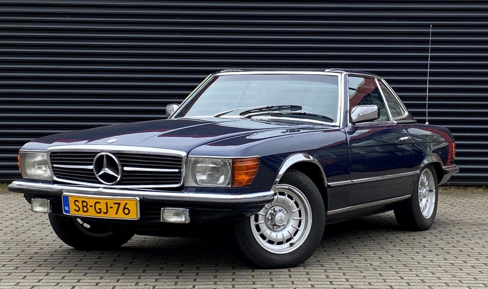 Mercedes-Benz SL-klasse 280 SL | Cabrio | Automaat | Hardtop, Auto's, Automaat, Achterwielaandrijving, Gebruikt, Zwart
