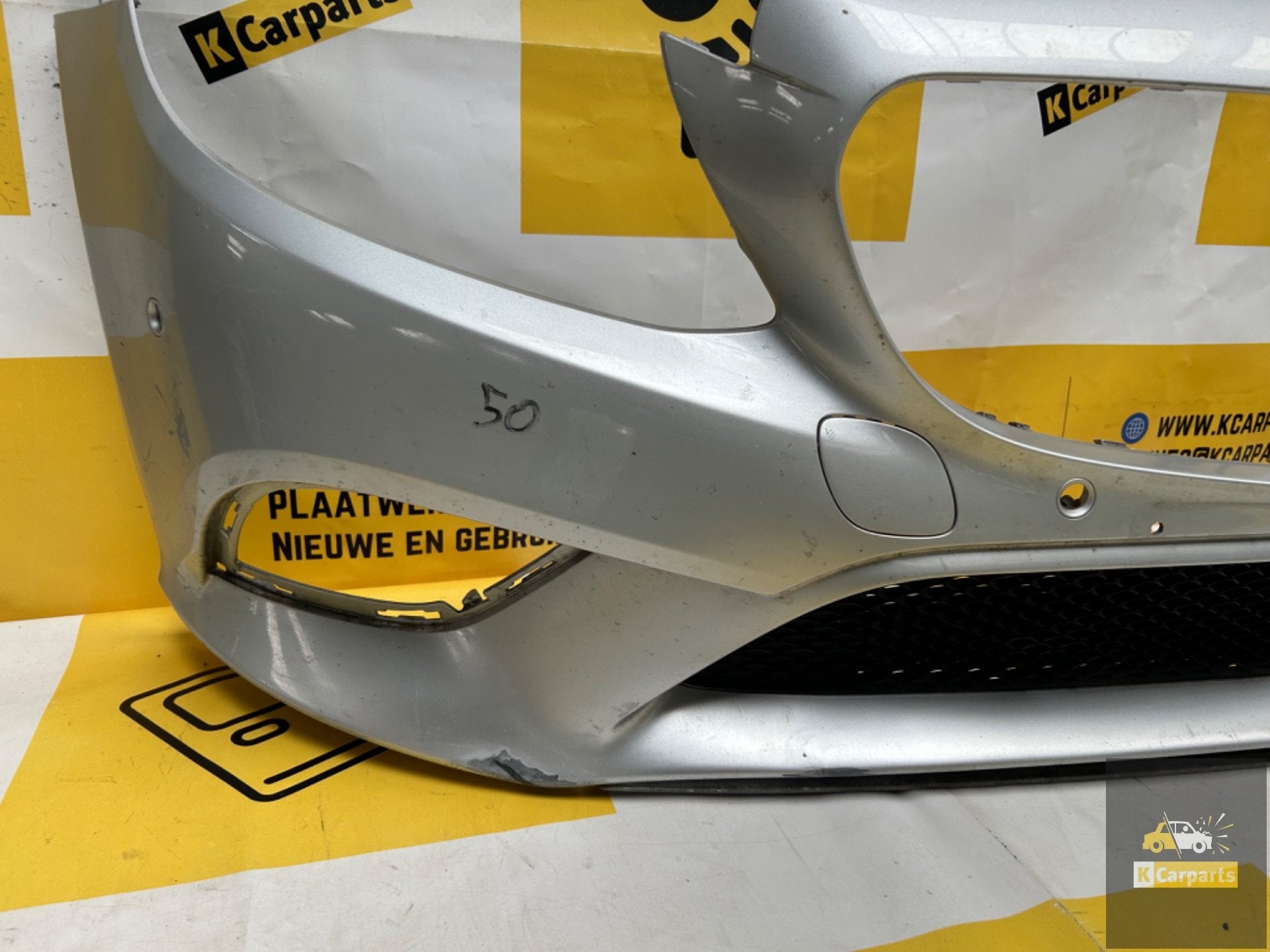 Voorbumper Mercedes C Klasse W205 Facelift PDC A2058851101, Auto-onderdelen, Info@fabrikant.eu, Mercedes-Benz, Ophalen of Verzenden