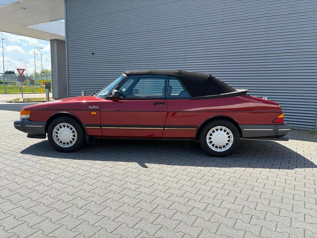 Saab 900 2.0 16v Turbo (HPT) Cabriolet, Achterwielaandrijving, Beige, 4 cilinders, Cabriolet