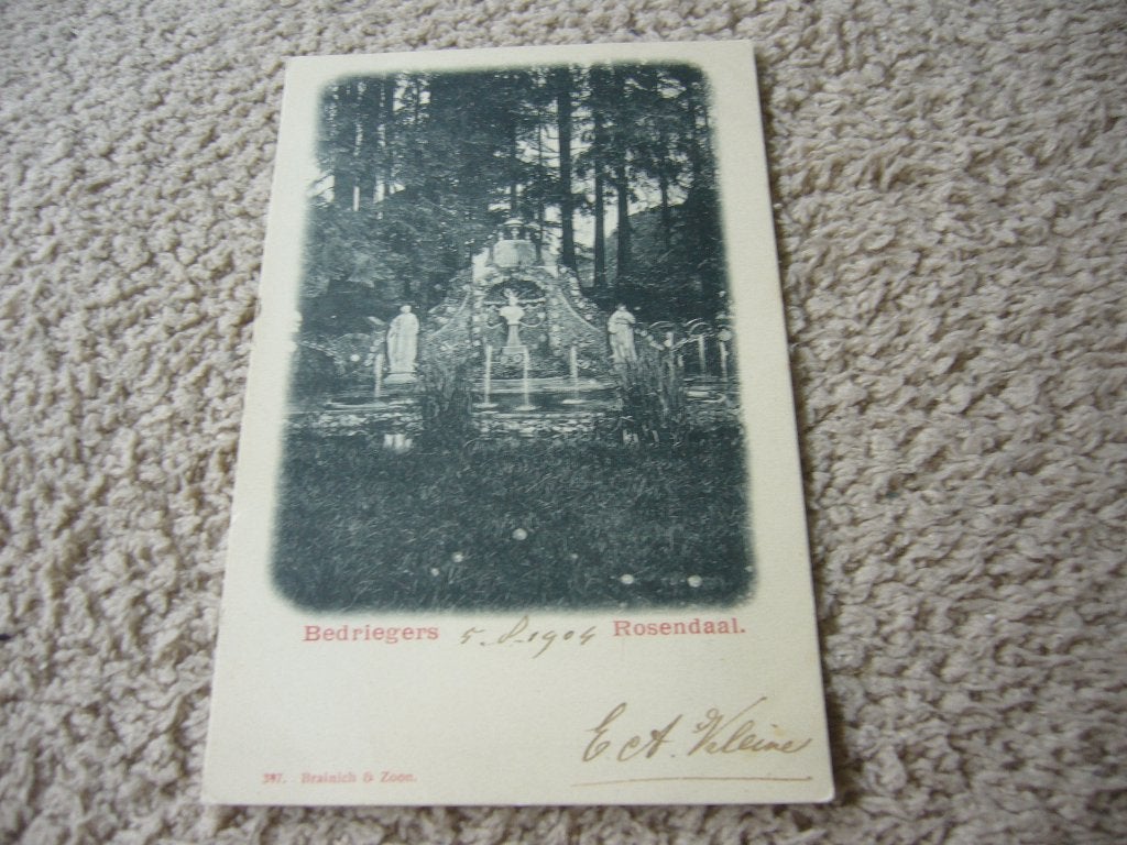 ROSENDAAL  =  BEDRIEGERS  BRIEFKAART, Ophalen of Verzenden, Voor 1920, Gelopen, Gelderland