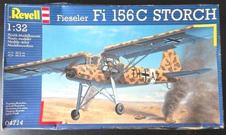 Revell  Fieseler Fi 156C Storch 1:32 Sealed, Revell, Ophalen of Verzenden, Zo goed als nieuw, Groter dan 1:72