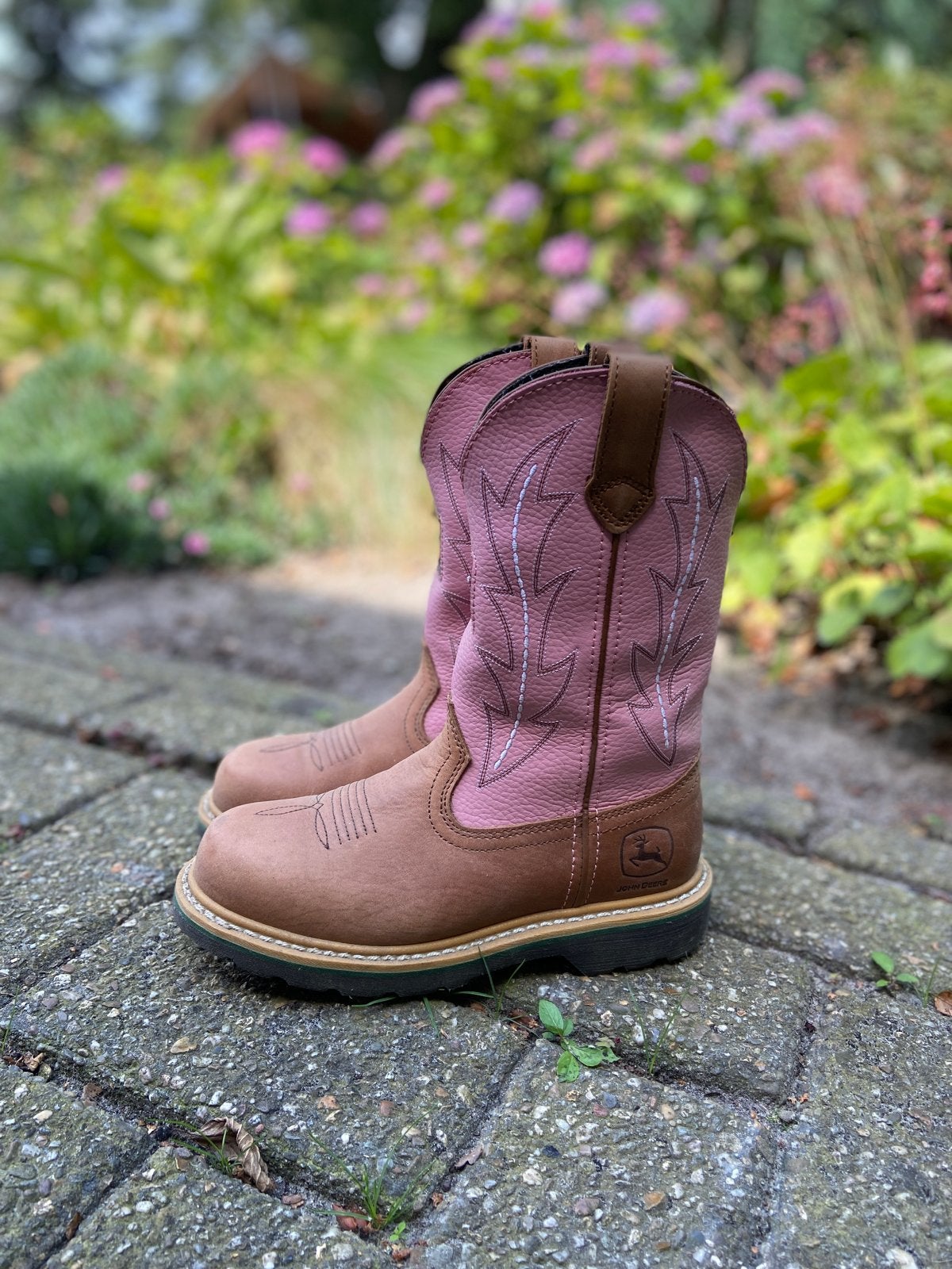 Roze cowboylaarzen  John Deere maat 37, Ophalen of Verzenden, Nieuw, Overige disciplines
