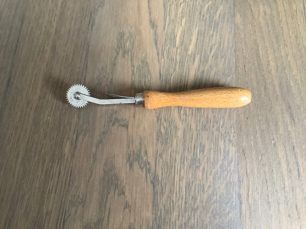 Vintage Radeerwieltje, Ophalen of Verzenden, Gebruikt, Overige typen