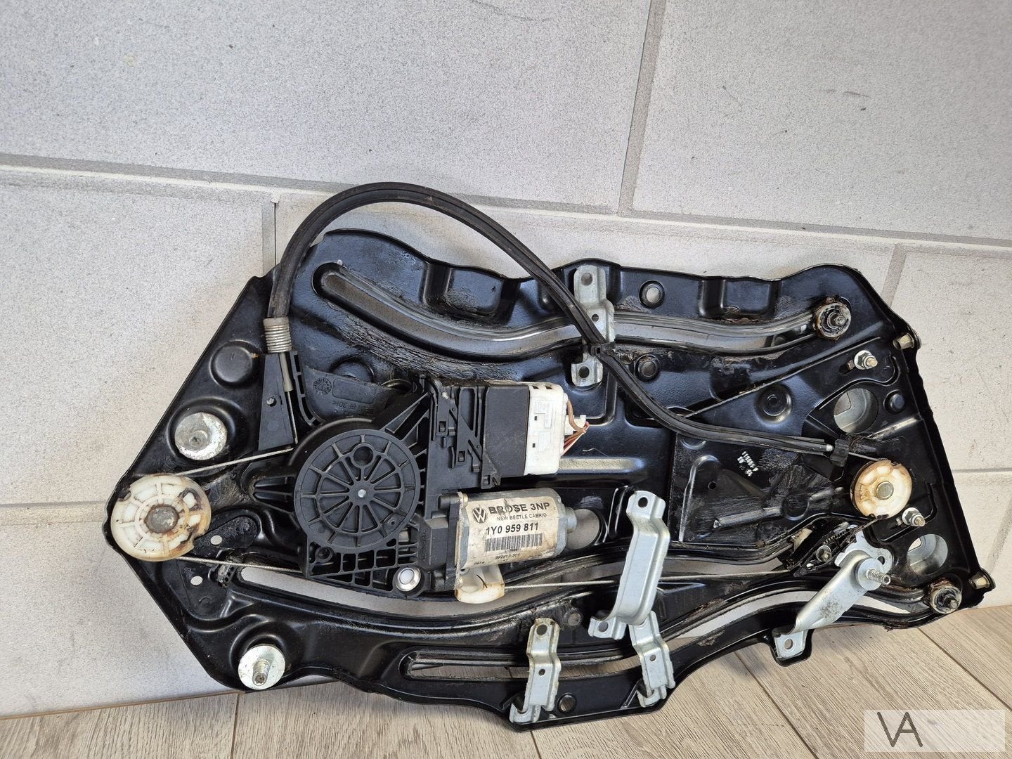 VW New Beetle cabriolet 2002-2010 raammechaniek links achter, Auto-onderdelen, Gebruikt, -, Volkswagen, -