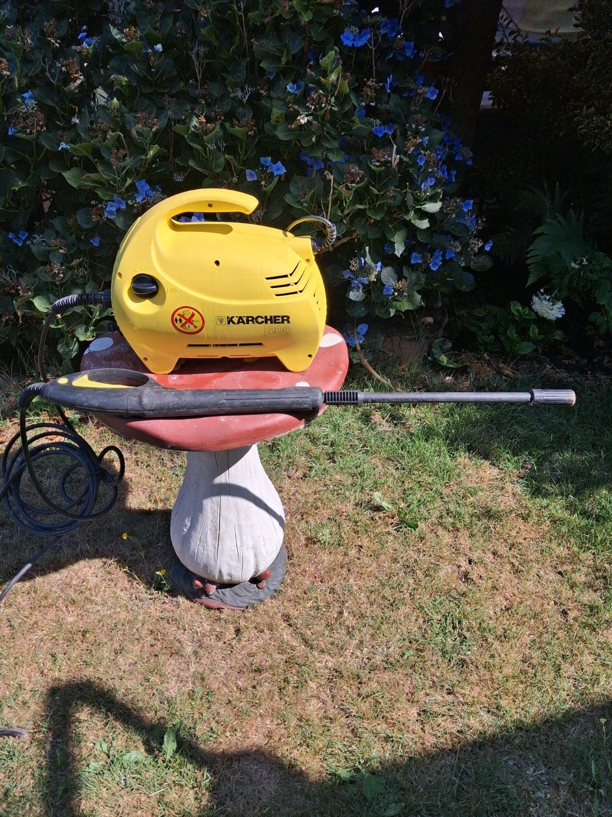 Hogedrukreiniger Kärcher 200, Tuin en Terras, Tuinslangen, Gebruikt, Tuinslang, Ophalen