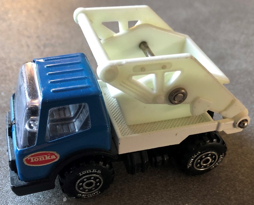 TONKA - BLAUWE KIEPWAGEN, Verzamelen, Ophalen of Verzenden, Zo goed als nieuw