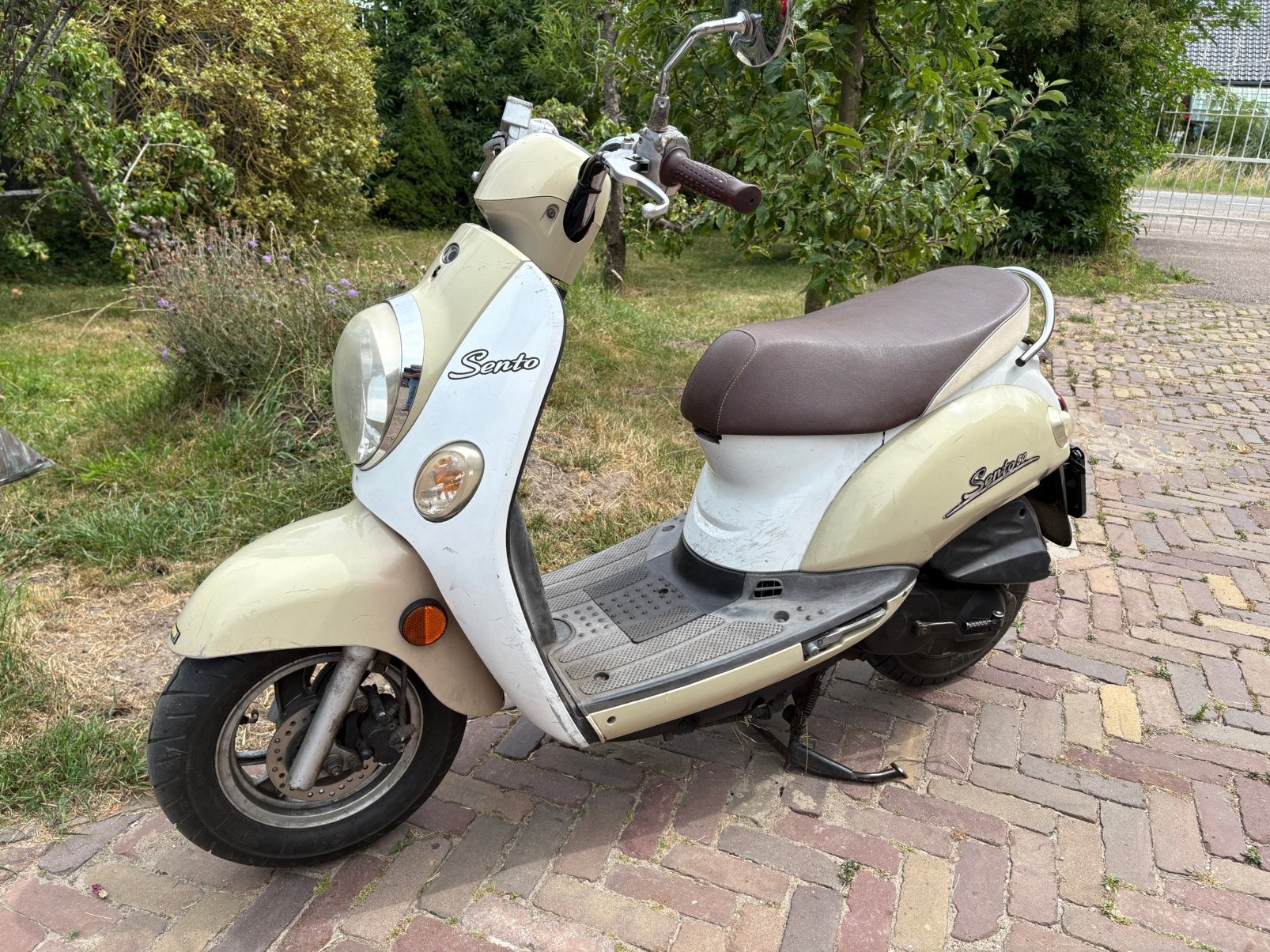 Mooie Kymco sento Te Koop | Rijdt prima!, Fietsen en Brommers, Snorfietsen en Snorscooters, Ophalen, Gebruikt, Kymco, Benzine