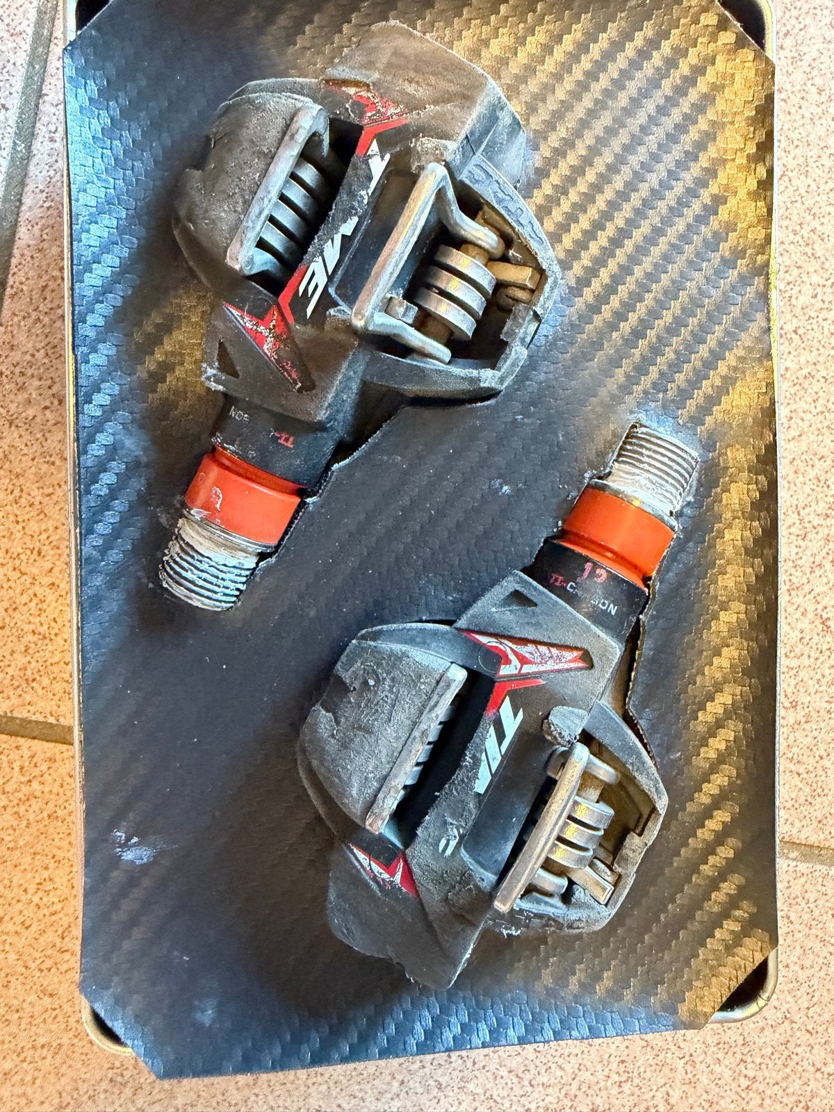 TIME 12 TI-Carbon pedalen, Crankstel of Pedalen, Gebruikt, Ophalen of Verzenden, Racefiets