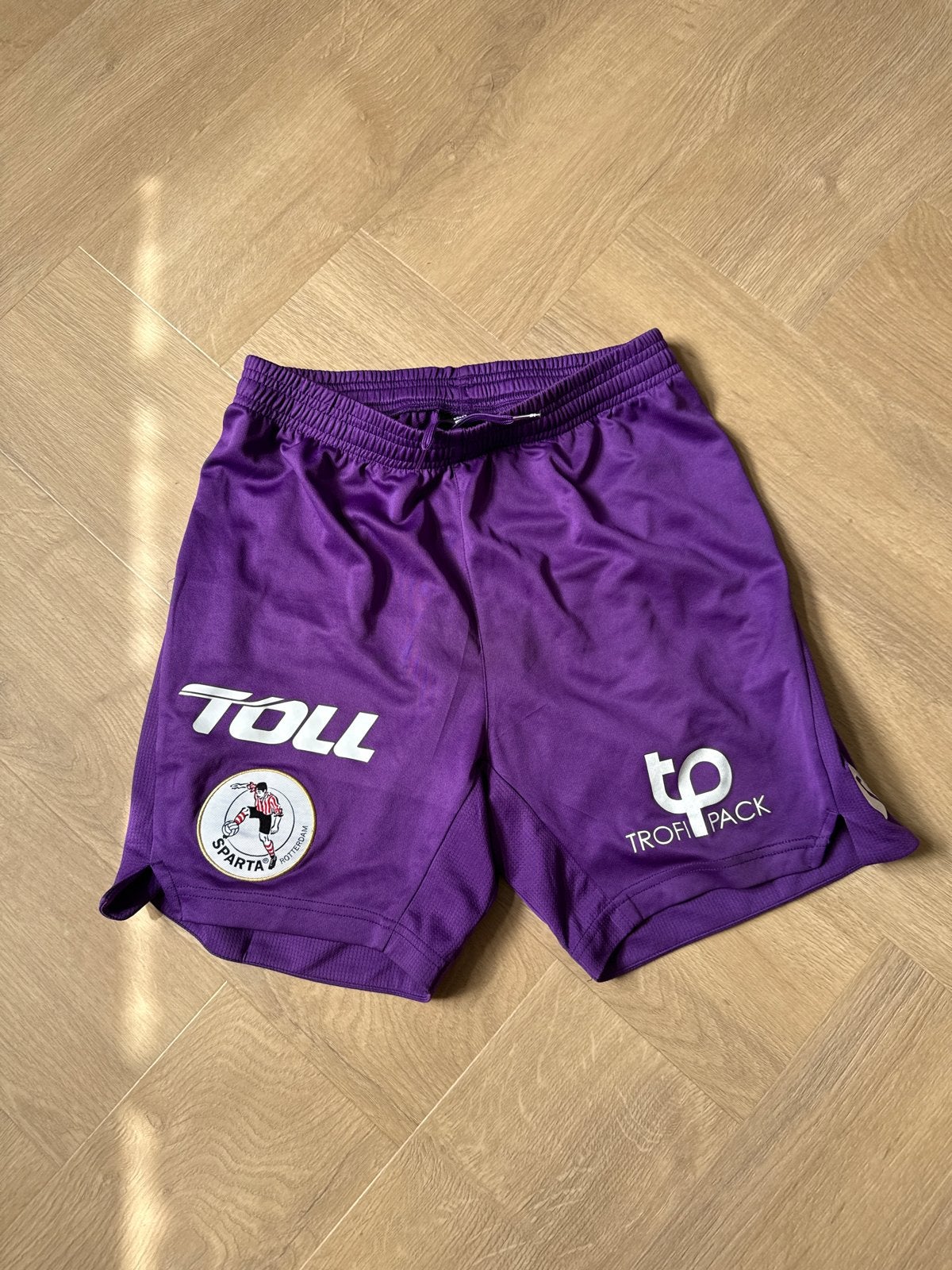 Origineel Sparta Rotterdam Robey Voetbalbroekje Maat S, Maat S, Verzenden, Zo goed als nieuw, Broek