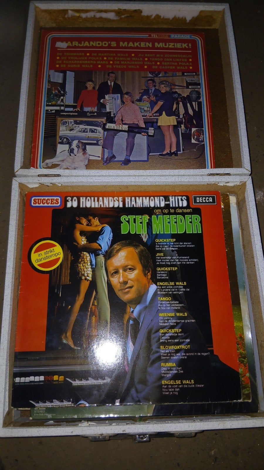14 vinyl platen duits nederlands lp plaat, Ophalen, Levenslied of Smartlap, LP