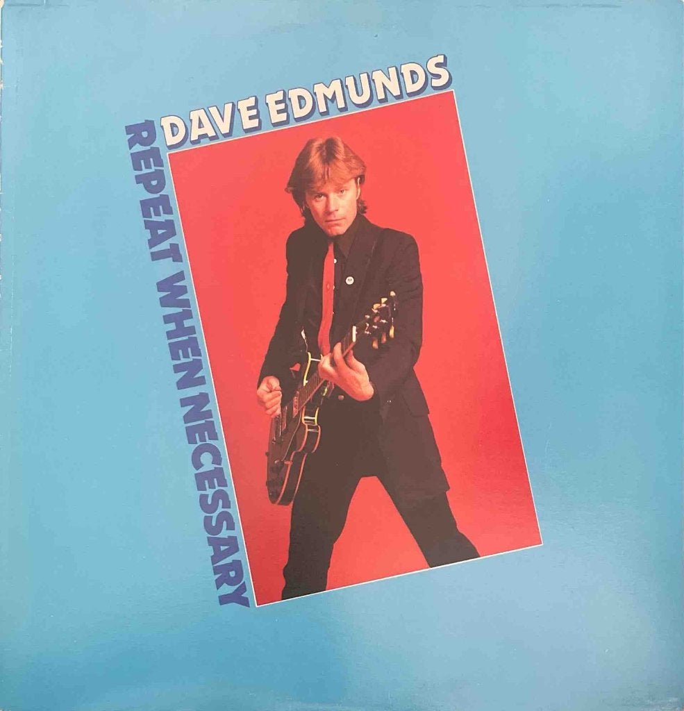 Dave Edmunds - Repeat When Necessary, Cd's en Dvd's, Vinyl | Rock, Zo goed als nieuw, Poprock, LP, Inclusief binnenhoes, 12 inch