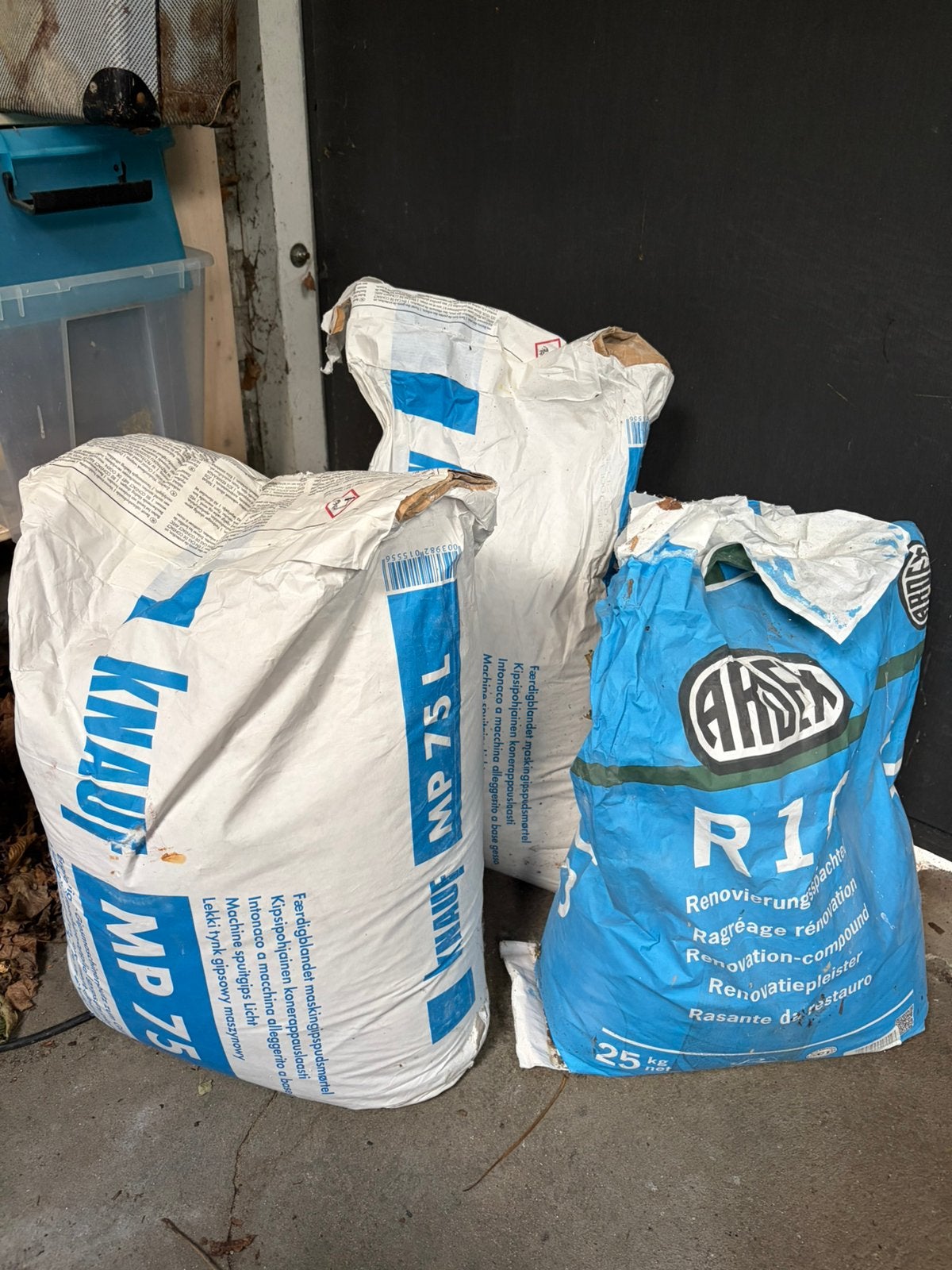 Knauf MP75 en ardaflex R1C, Tuin en Terras, Zand, Ophalen, Zo goed als nieuw
