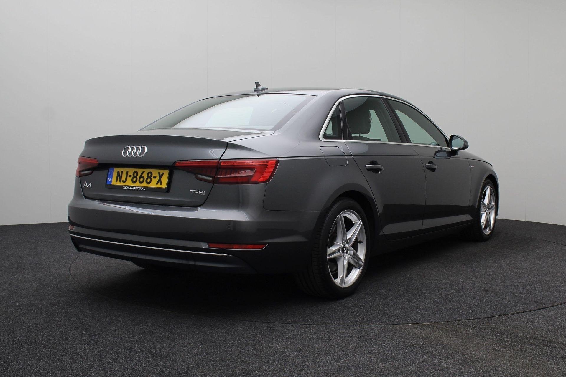 Audi A4 Limousine 1.4 TFSI S-Line Sport 2017 | Navigatie | G, Auto's, Audi, Gebruikt, 150 pk, Origineel Nederlands, Sedan