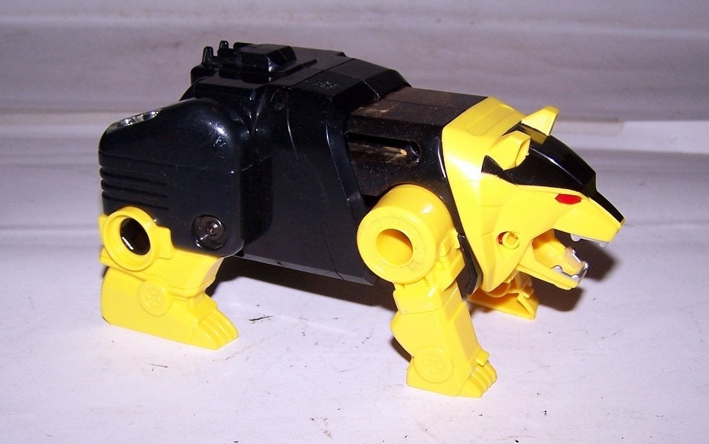 BANDAI 1995 MIGHTY MORPHIN POWER RANGERS BEAR ZORD. Izgs., Ophalen of Verzenden, Zo goed als nieuw