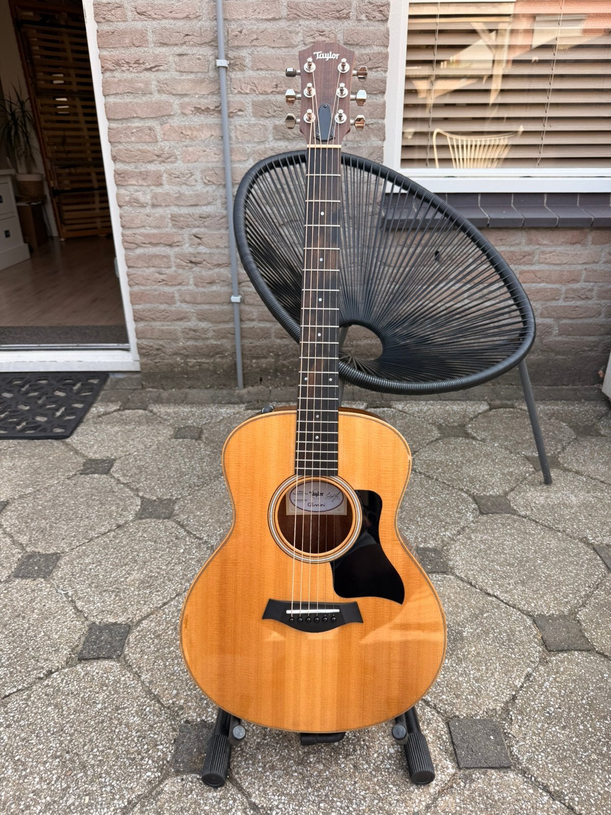 Taylor gs mini rosewood plus met gitaar tas, Ophalen, Zo goed als nieuw, Western- of Steelstringgitaar