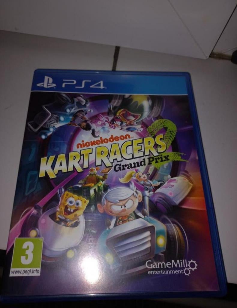 Nickelodeon kart racers, Ophalen, Racen en Vliegen, Zo goed als nieuw, 3 spelers of meer