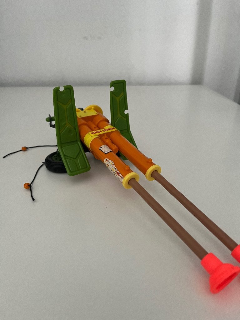 Vintage TMNT Double Barreled Plunger Gun 1989 | Playmates, Verzenden, Gebruikt