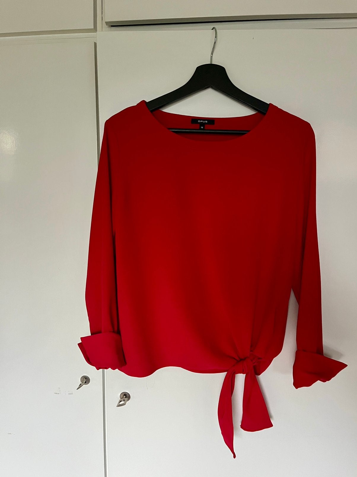 Opus blouse top shirt maat 38, Ophalen of Verzenden, Zo goed als nieuw, Maat 38/40 (M), Rood