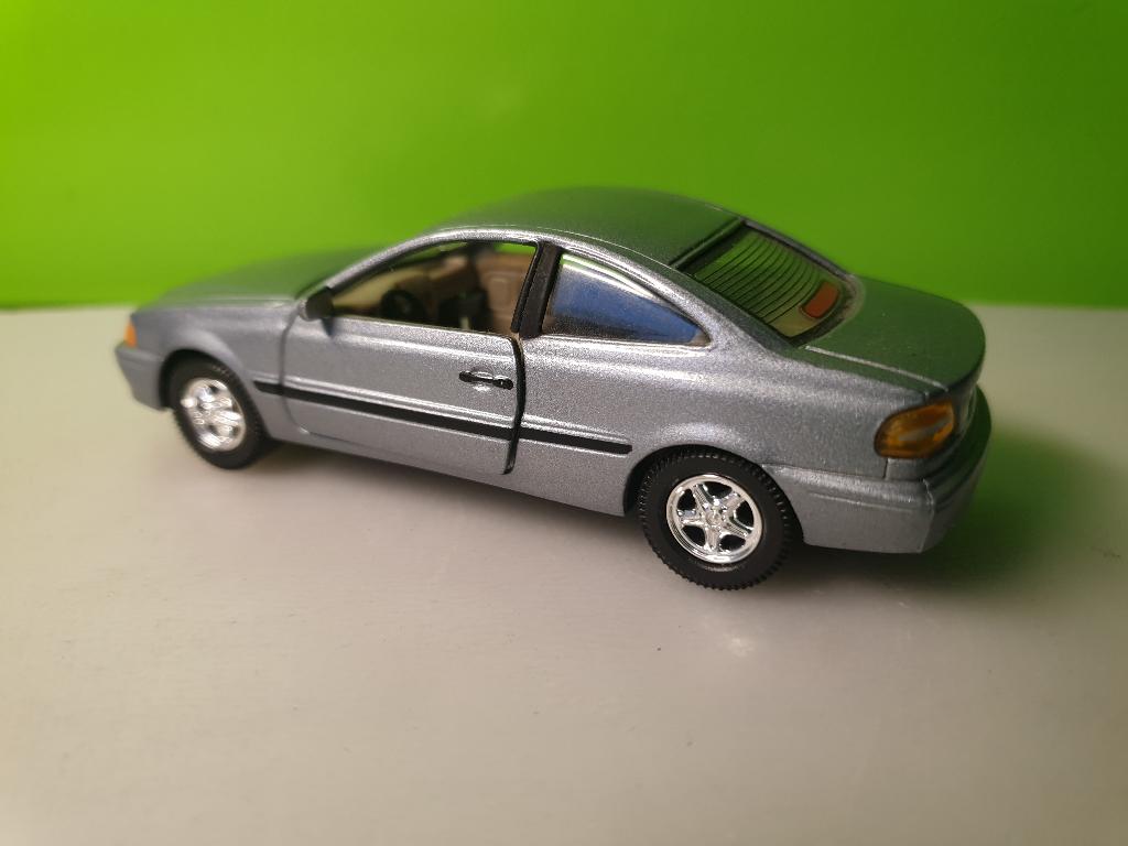 Cararama - Volvo C70 Coupe [grijs] 1/43, Hobby en Vrije tijd, Modelauto's | 1:43, Ophalen of Verzenden, Gebruikt, Auto, Overige merken