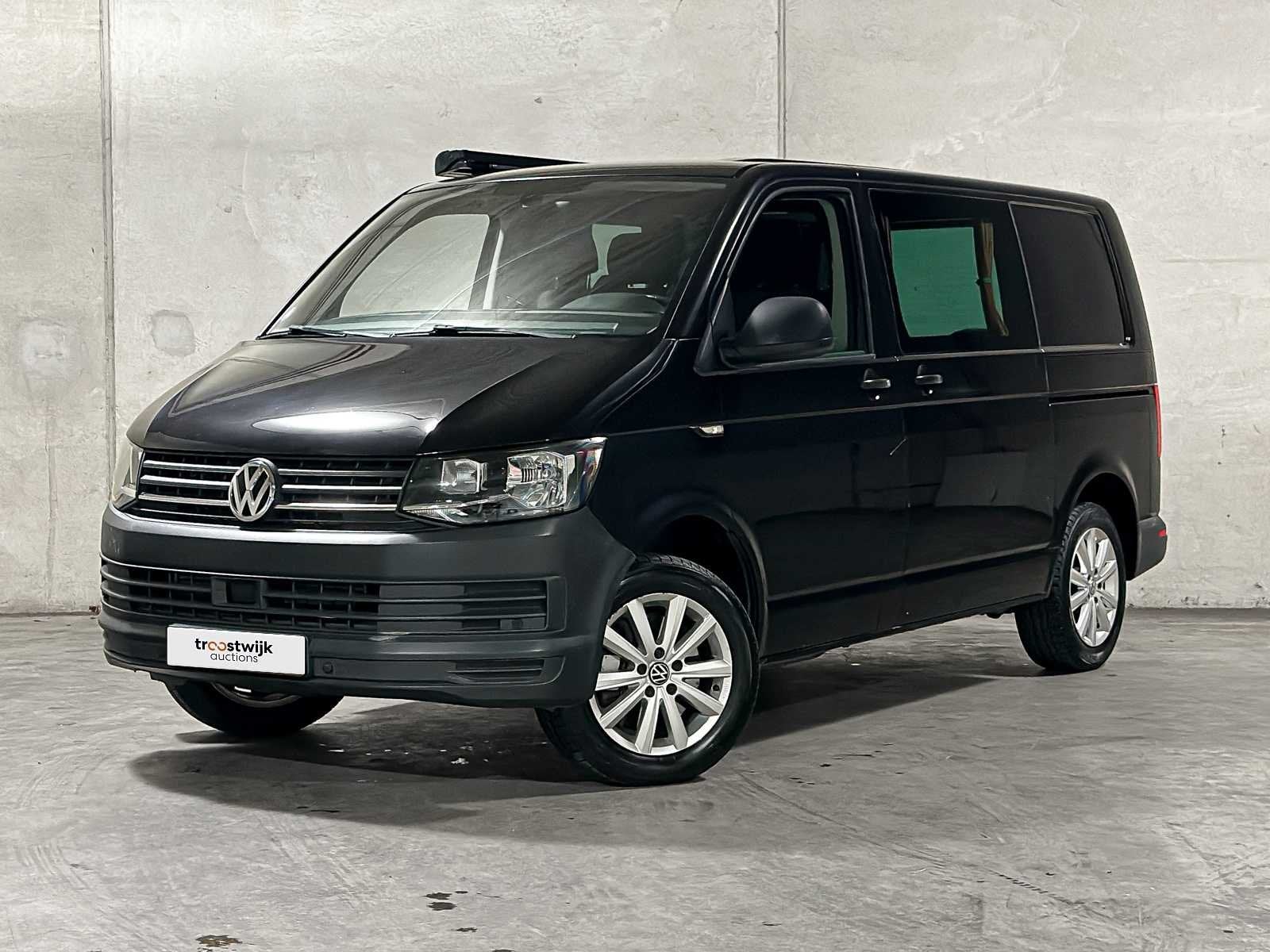 Volkswagen Transporter 2.0 TSI 204pk 2016 (Automaat) 3-perso, Gebruikt, Euro 6, 1984 cc, 2500 kg