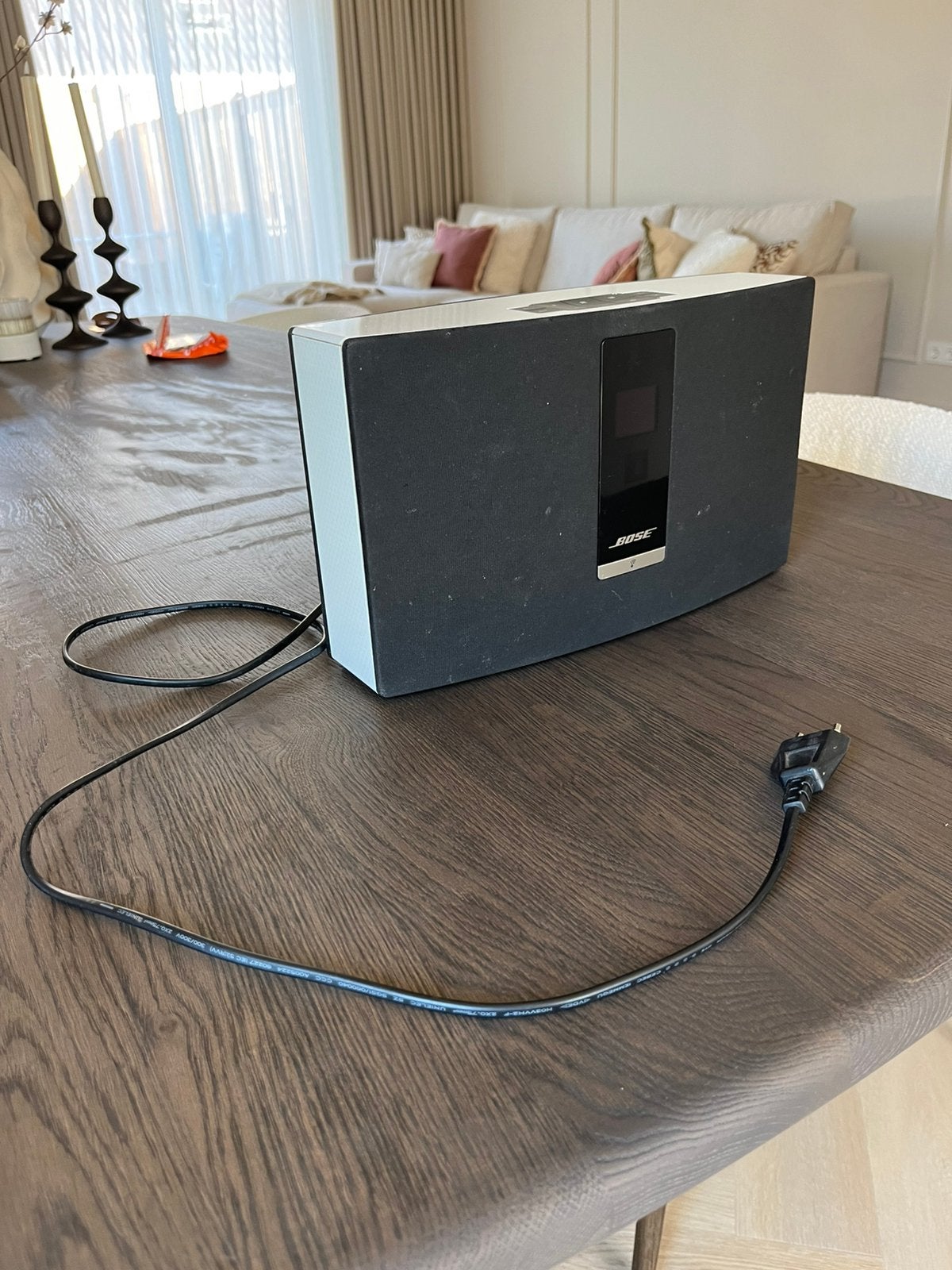 Bose SoundTouch 20 Series II Speaker - Zwart/Wit, Gebruikt, Ophalen of Verzenden, Bose, Afstandsbediening