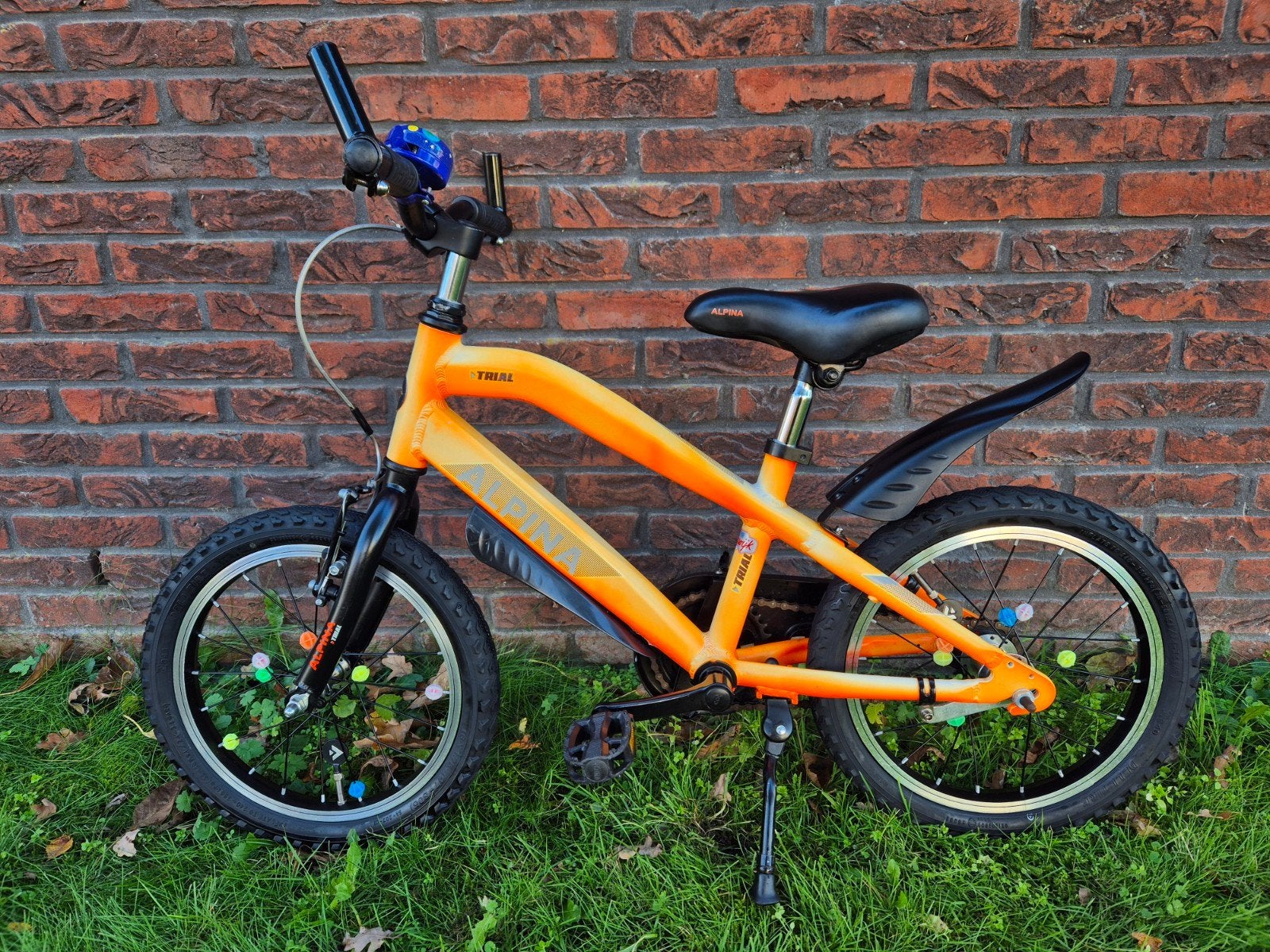 Nette ALPINA TRIAL Kinderfiets 16 inch, Ophalen, Zo goed als nieuw, 16 inch