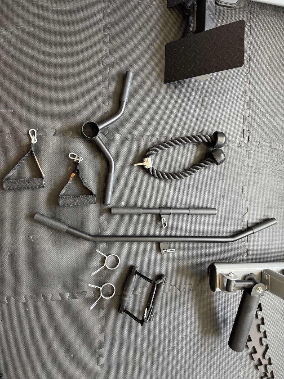 Power Rack met Kabelstation en Accessoires, Ophalen, Gebruikt, Armen, Overige typen