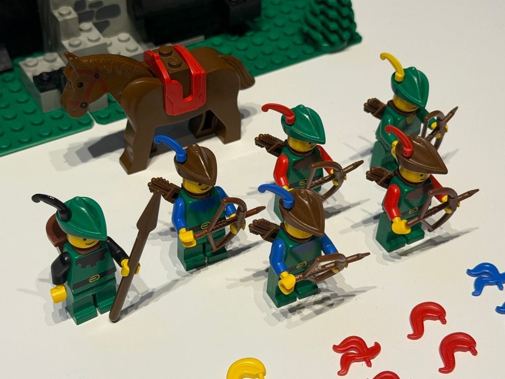 LEGO - Set 6066 - Castle - Camouflaged Outpost, Compleet, Lego, Ophalen of Verzenden, Zo goed als nieuw