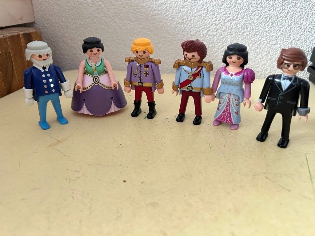 Set van 6 koninklijke Playmobil figuren prins en prinses, Gebruikt, Brandstätterstraße 2-10, 90513 Zirndorf, Duitsland, Losse onderdelen