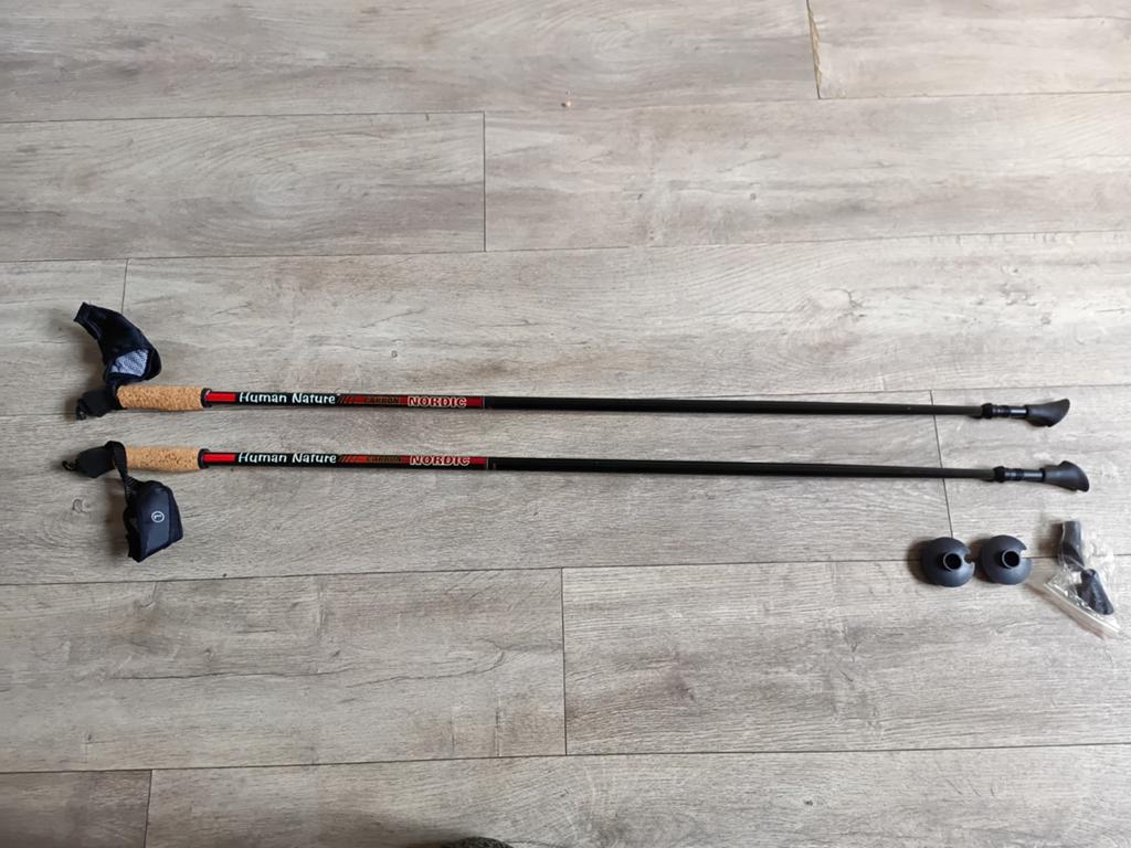 Human Nature Nordic Walking Stokken 110cm, Sport en Fitness, Ophalen of Verzenden