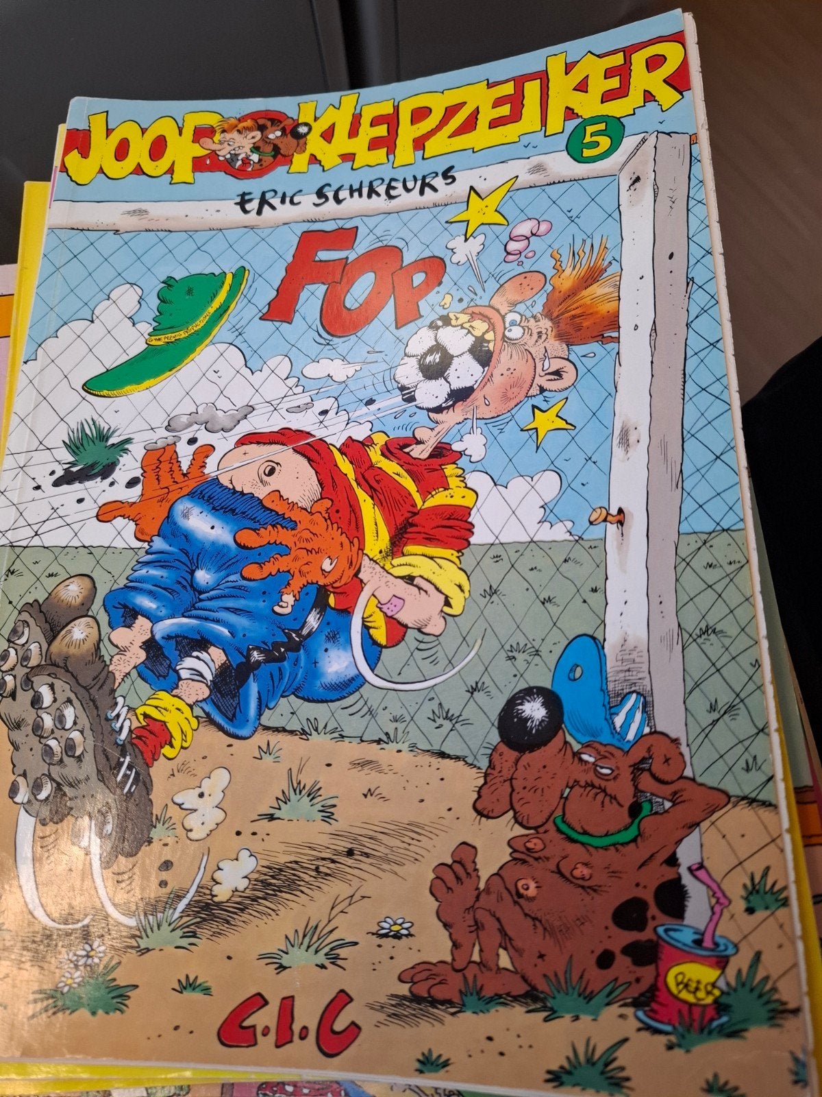 Joop Klepzeiker 5 - Stripboek van Eric Schreurs, Eén stripboek, Ophalen of Verzenden, Gelezen, Eric Schreurs