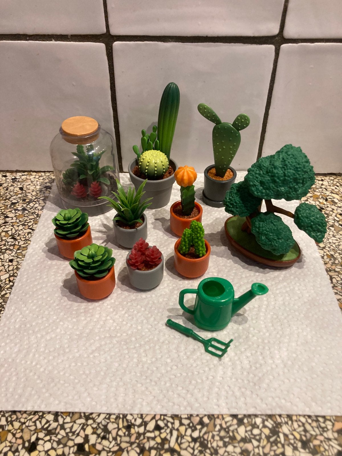 Set speelgoed planten, Ophalen of Verzenden, Zo goed als nieuw, Poppenhuis