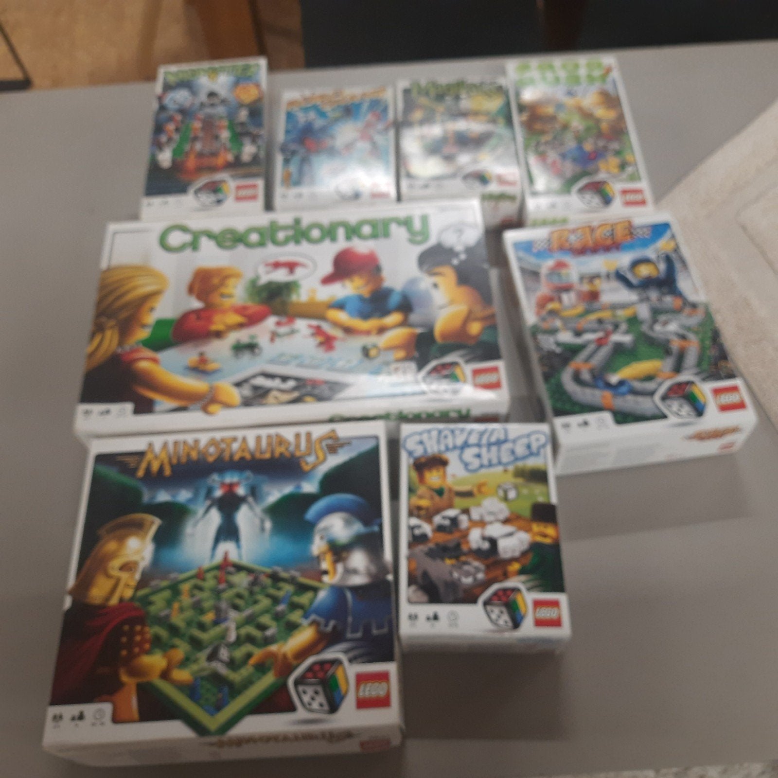 Grote collectie LEGO bordspellen (8 stuks), Ophalen of Verzenden