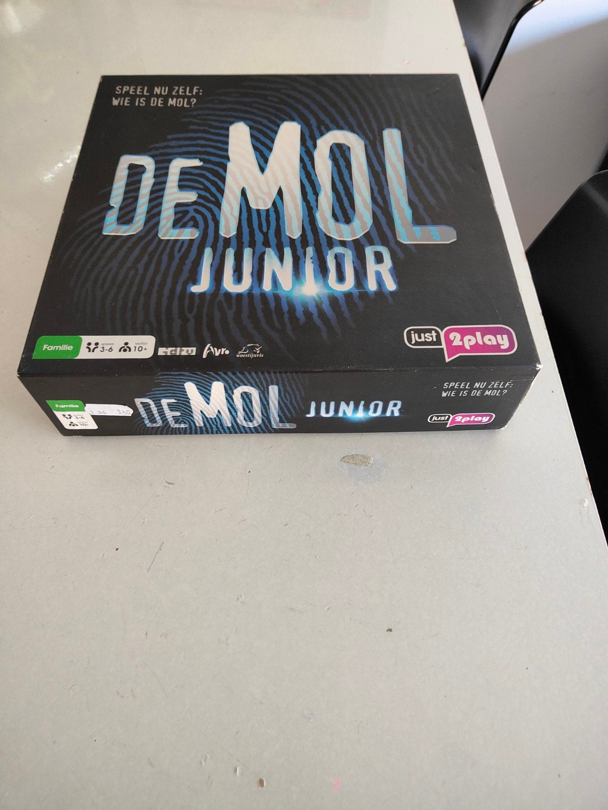 Wie is de Mol? Junior Bordspel, Hobby en Vrije tijd, Gezelschapsspellen | Bordspellen, Ophalen of Verzenden