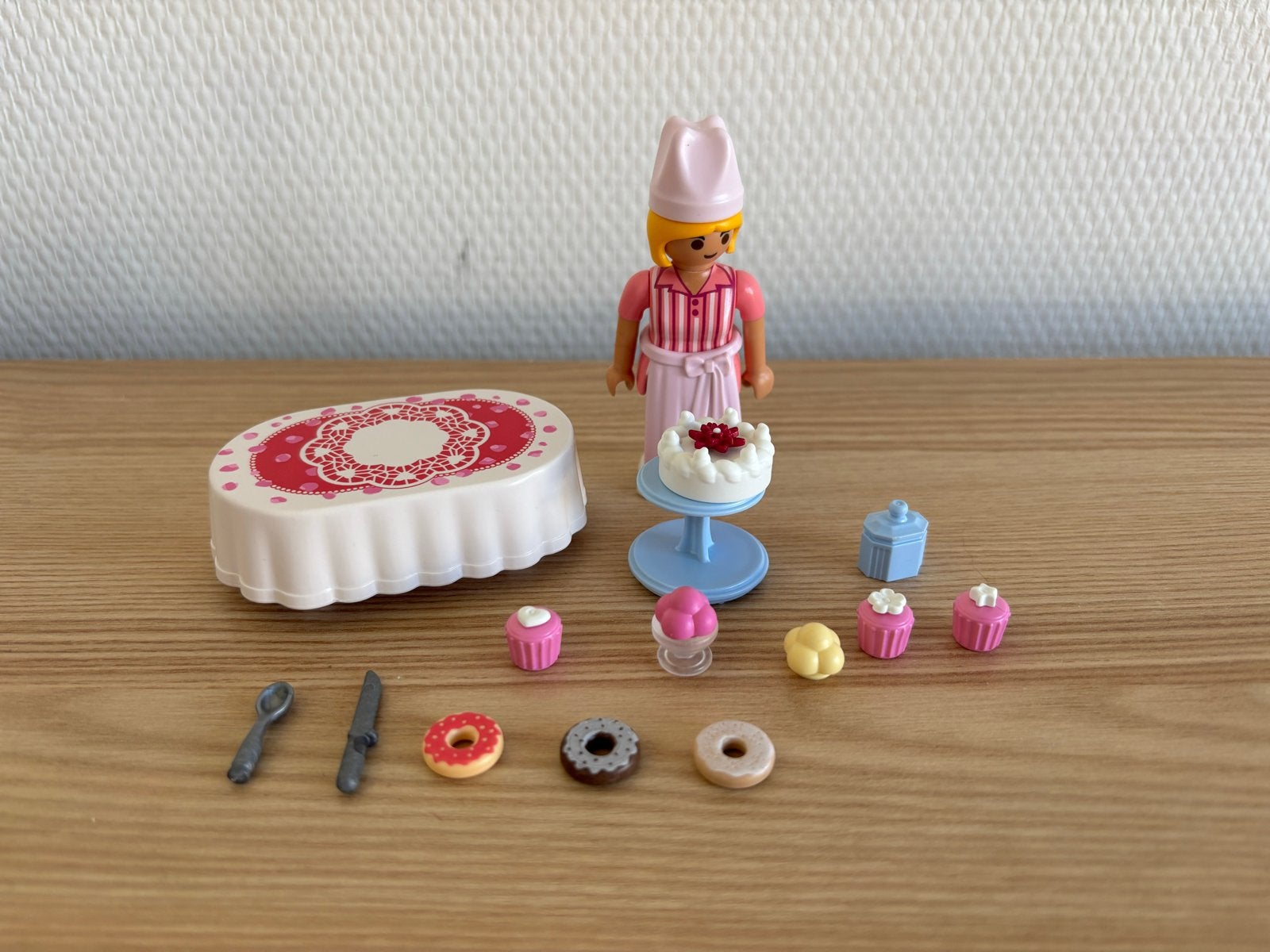 PLAYMOBIL Bakker met Gebak en Tafel, Kinderen en Baby's, Ophalen of Verzenden, Zo goed als nieuw