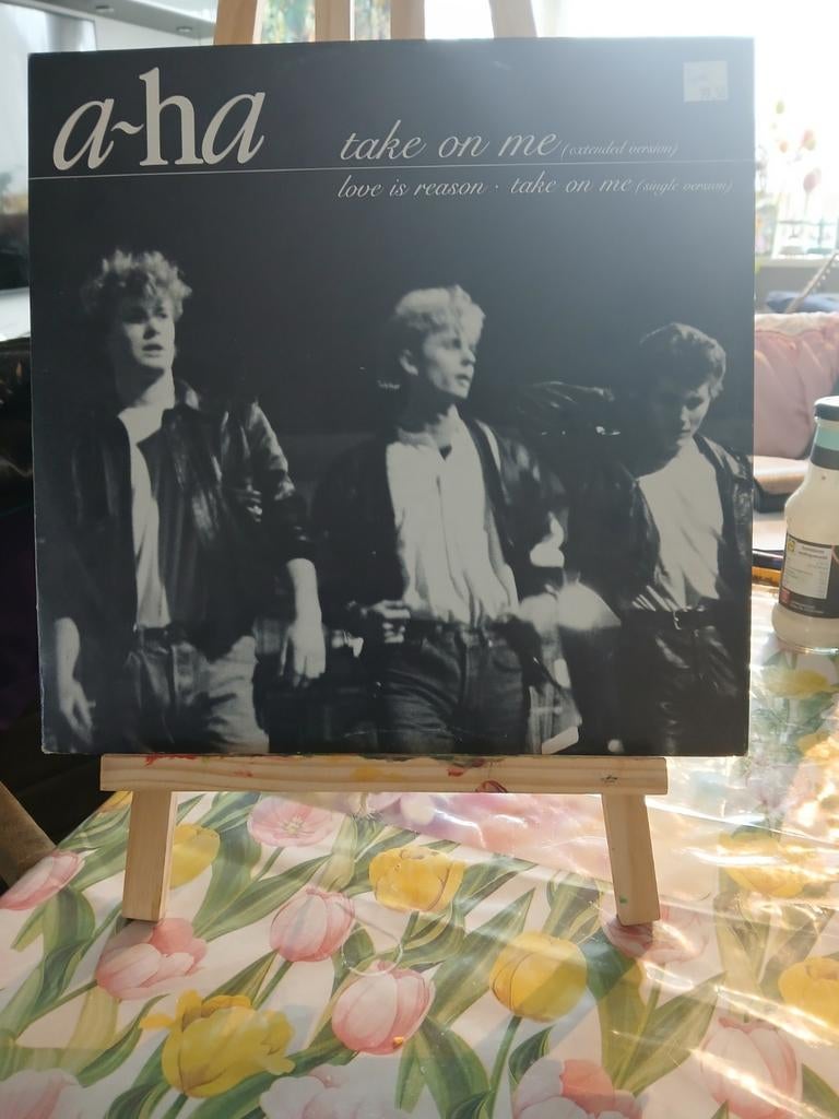 A-Ha - Take On Me maxi (Extended Version) Vinyl Single, Ophalen of Verzenden, Gebruikt, Pop