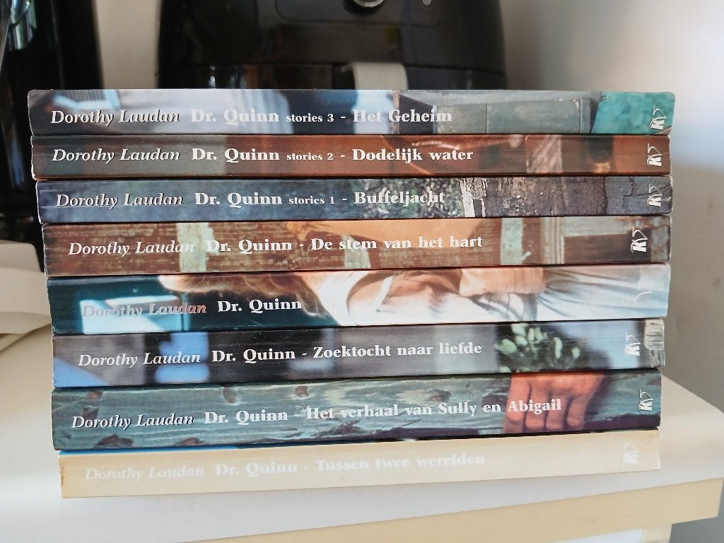 5 boeken van Dorothy Laudan - Dr. Quinn, Boeken, Ophalen of Verzenden, Zo goed als nieuw, Dorothy Laudan