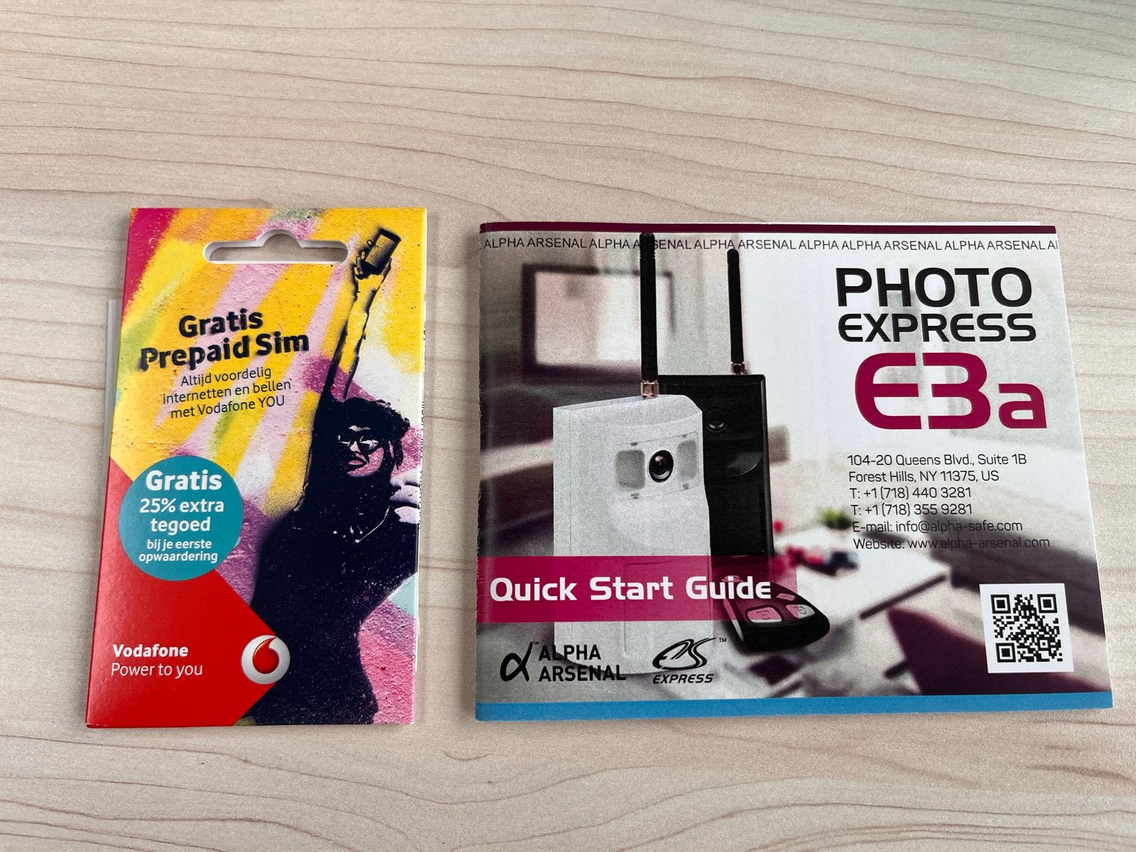 Alpha Arsenal Photo Express E3a GSM Camera Alarm, Ophalen, Nieuw, Buitencamera