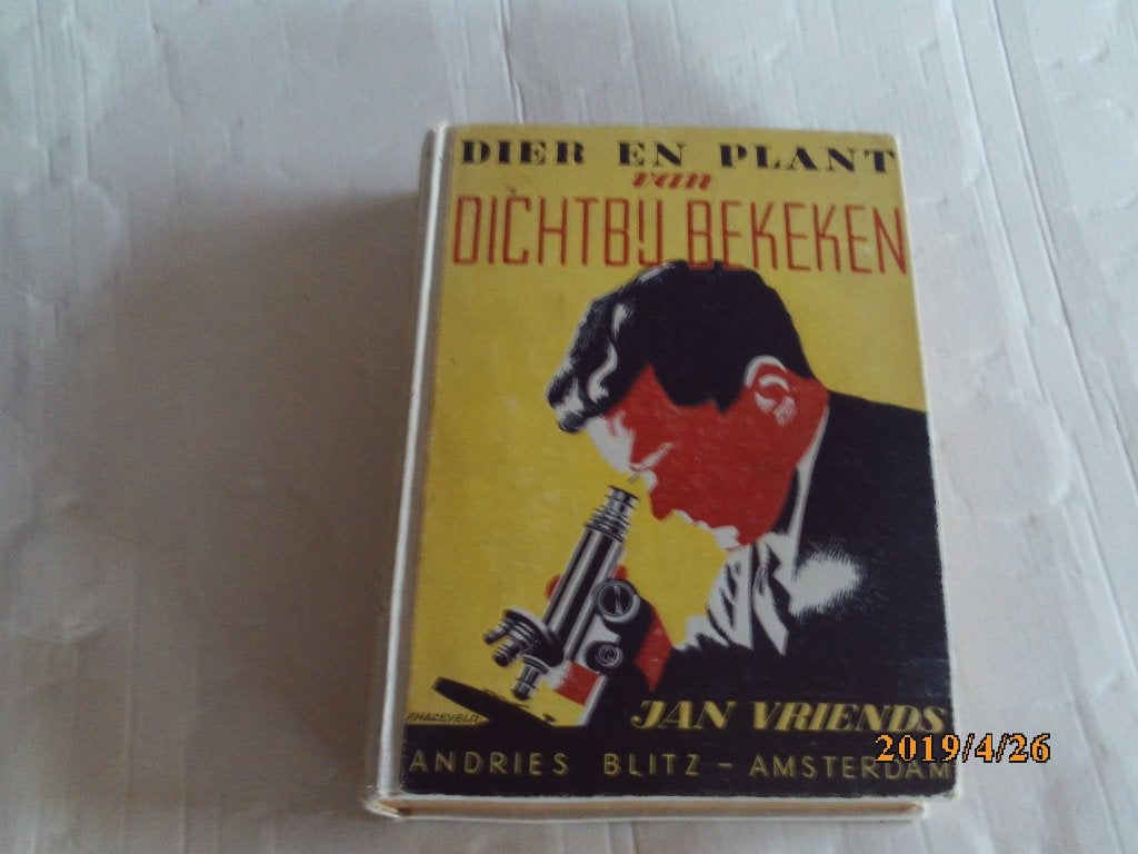 plant en dier van dichtbij bekeken - jan vriends, Ophalen of Verzenden