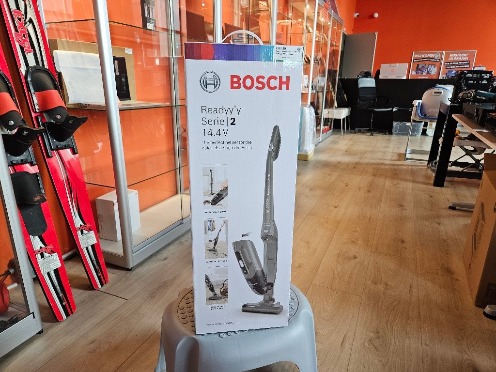 Bosch Readyy'y Serie 2 BBHF214G Stofzuiger 14.4V | Nieuw, Witgoed en Apparatuur, Ophalen of Verzenden, Nieuw, Steelstofzuiger