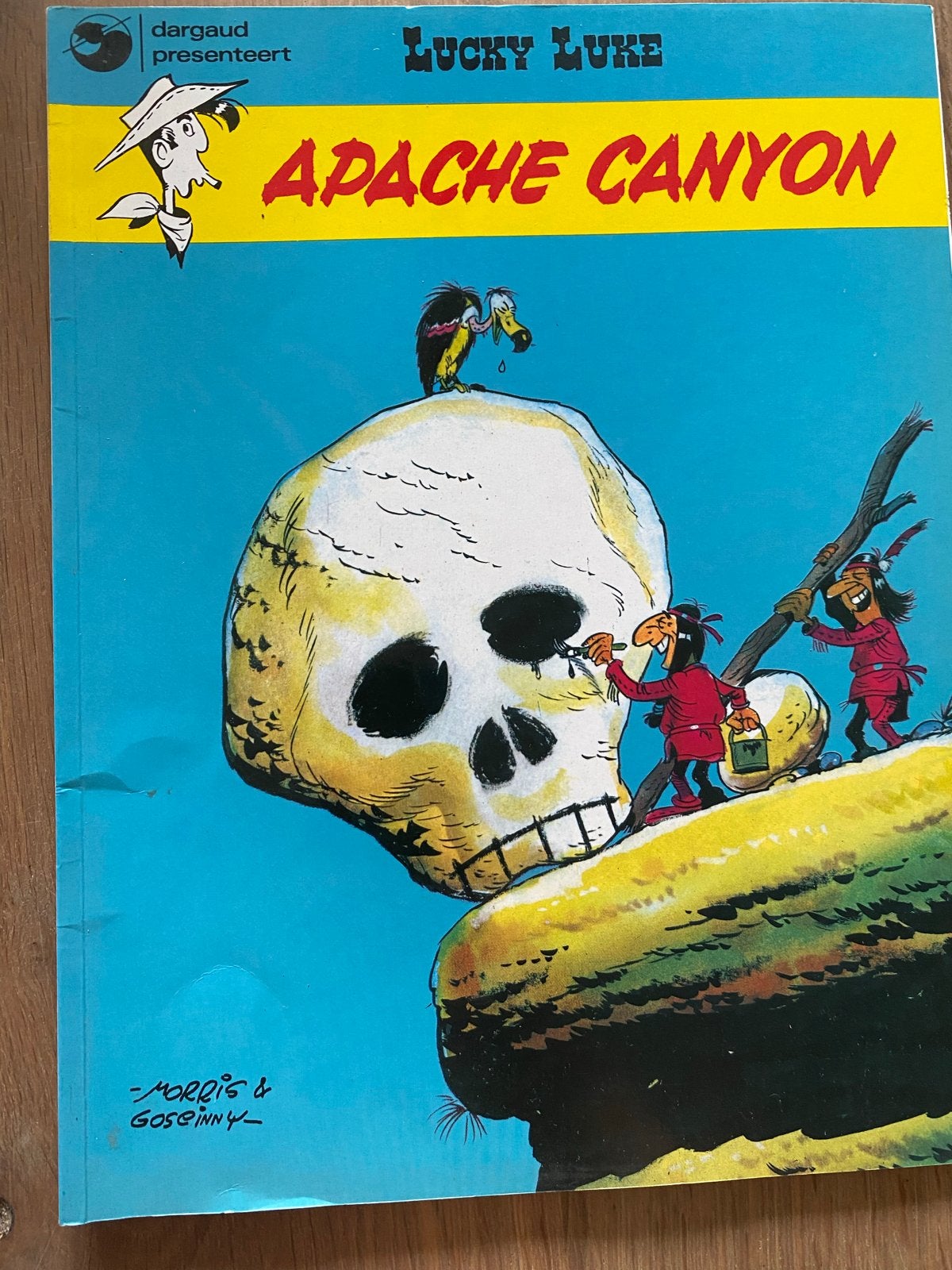 Lucky Luke - Apache Canyon, Eén stripboek, Ophalen of Verzenden, Gelezen