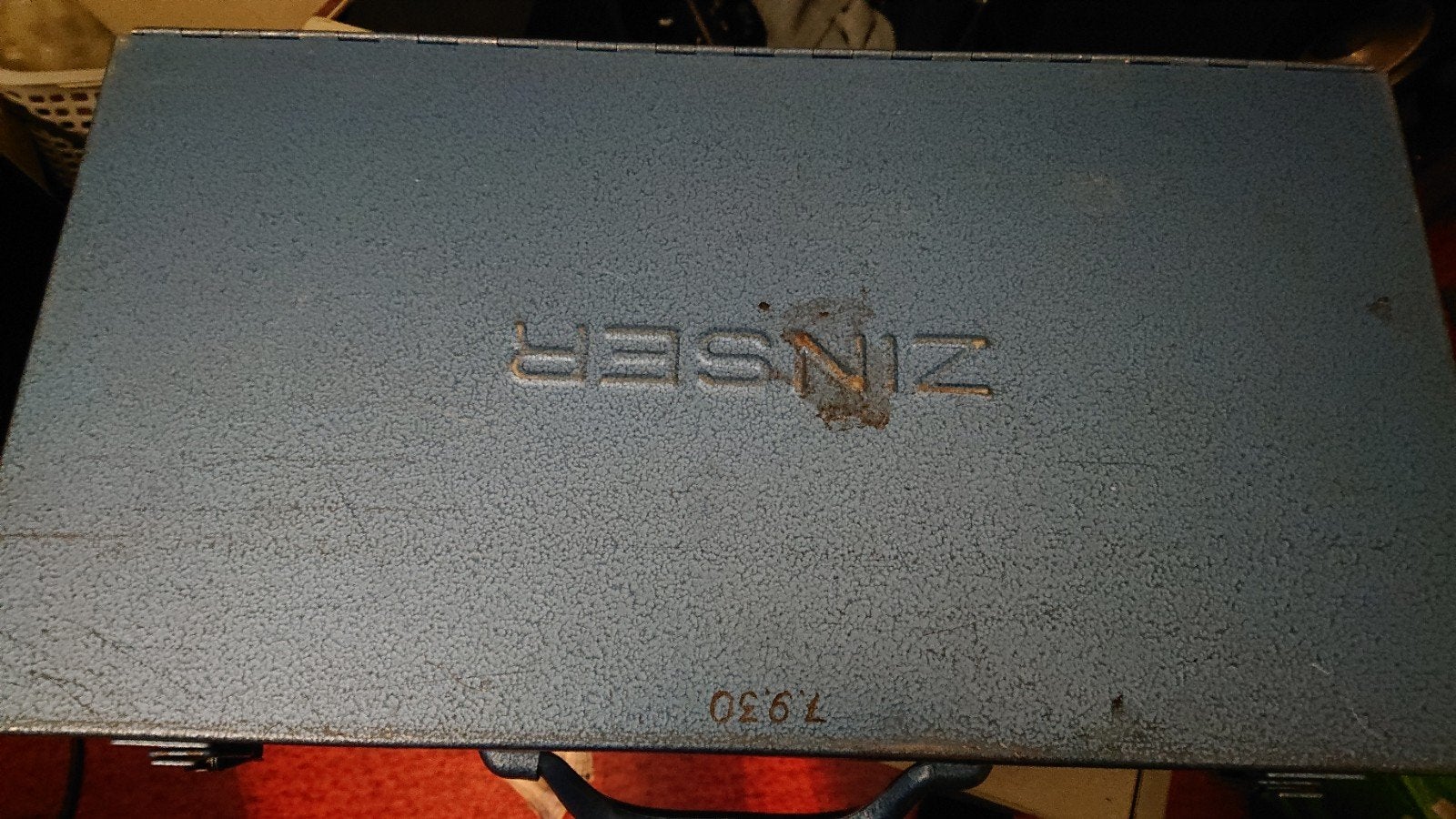 Zinser kunstoflasapparaat in originele koffer, Ophalen of Verzenden, Gebruikt
