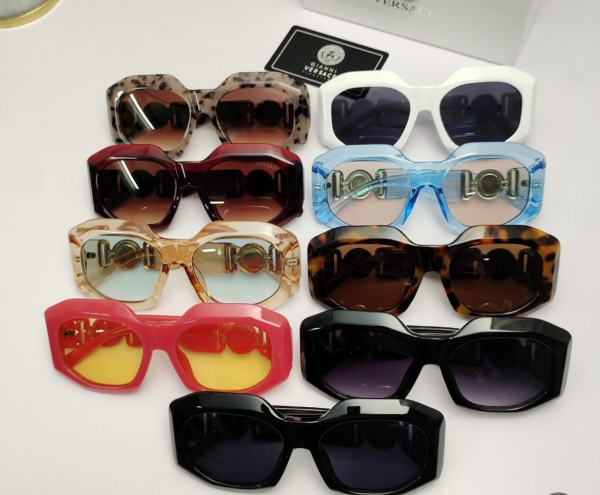 Stijlvolle Zonnebrillen Versace Collectie - Diverse Kleuren, Zonnebril, Overige kleuren, Gianni Versace, Nieuw
