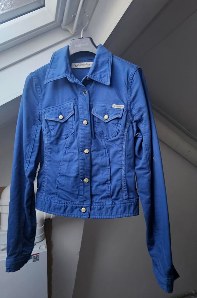 Dept jasje, Kleding | Dames, Jassen | Zomer, Blauw, Nieuw, Ophalen of Verzenden, Maat 36 (S)