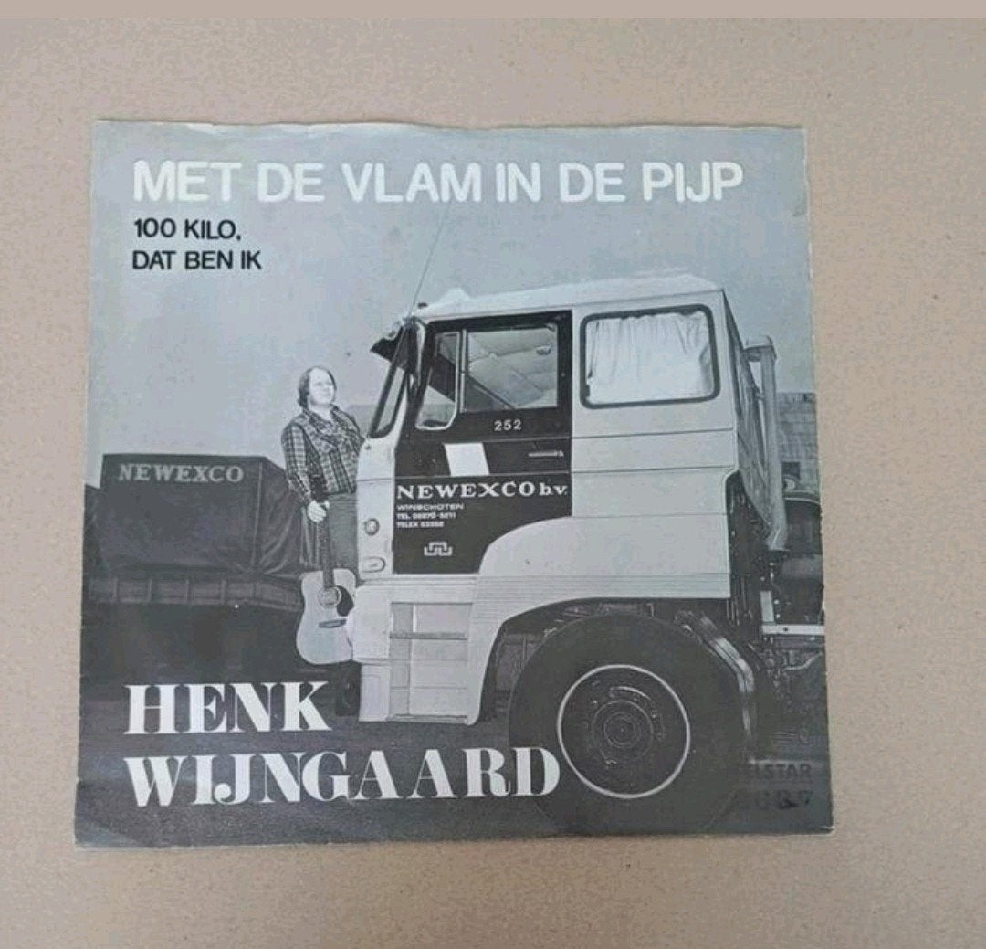 Henk Wijngaard  - Met De Vlam In De Pijp, Gebruikt, 7 inch, Ophalen of Verzenden, Pop
