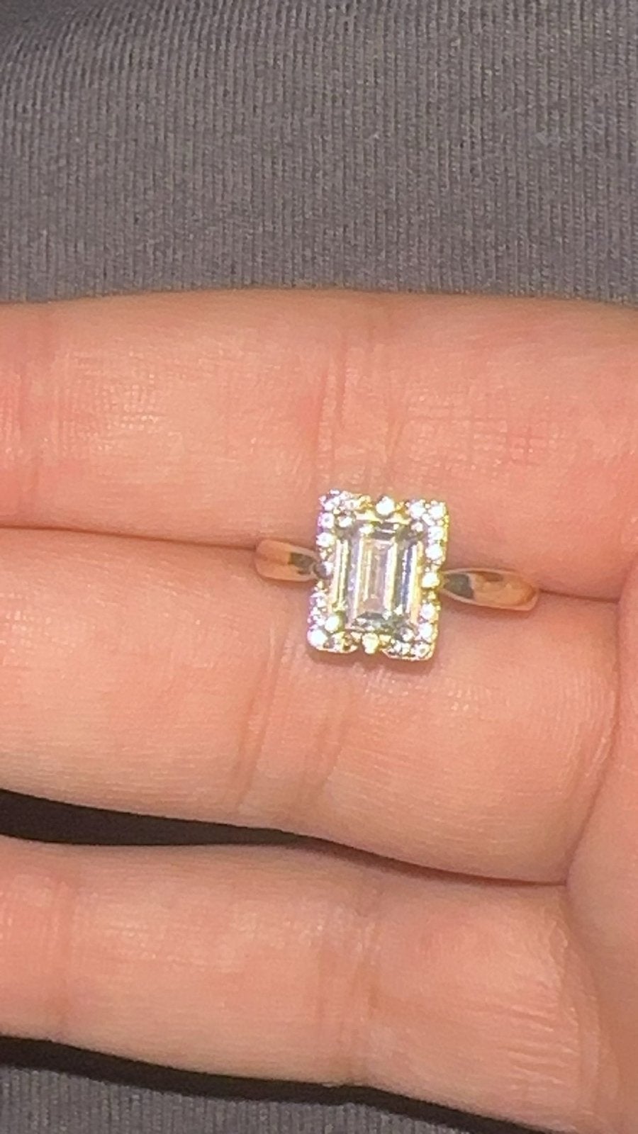 Turkse ring met steen, Ophalen, Overige materialen, Gebruikt, 17 tot 18