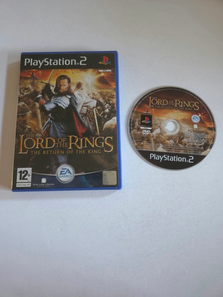PS2 - The Lord of the Rings The Return of the King - 12192, Avontuur en Actie, 1 speler, Ophalen of Verzenden, Zo goed als nieuw