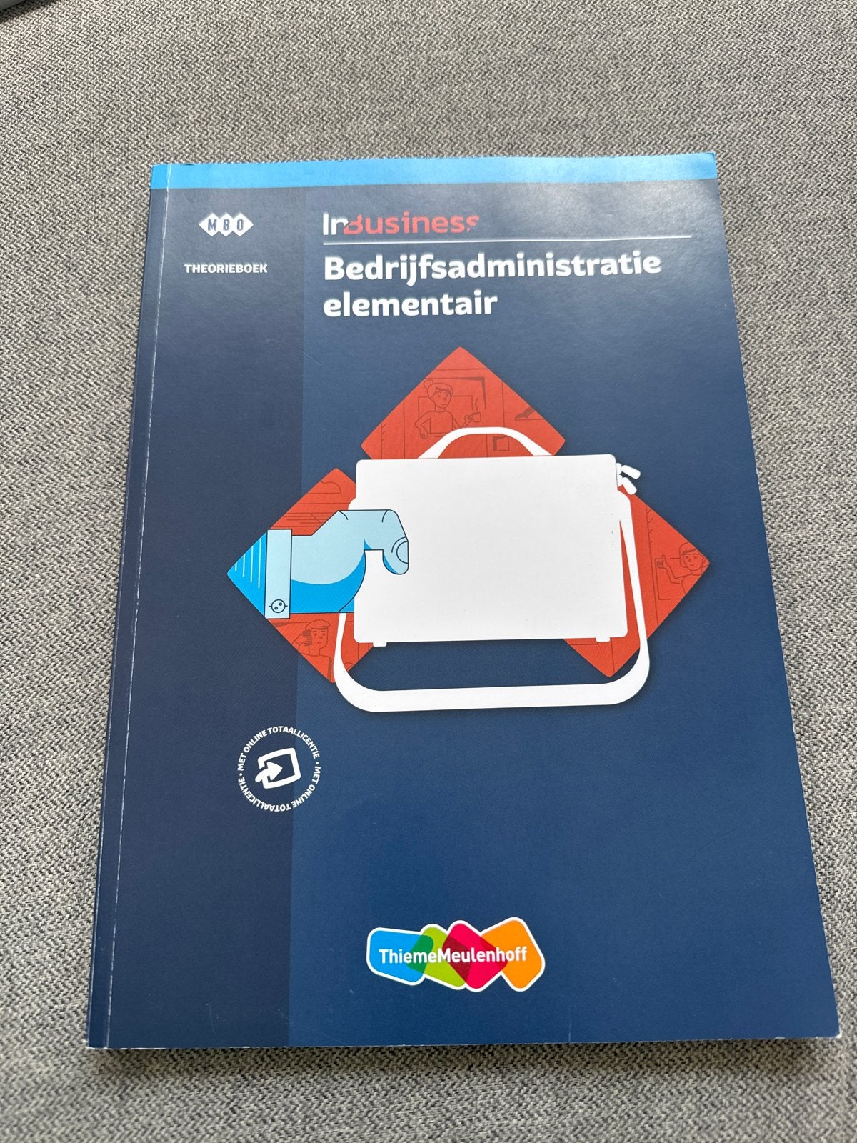 Nieuw Schoolboek InBusiness Bedrijfsadministratie Elementair, Boeken, Schoolboeken, Verzenden, Nieuw, Overige niveaus, Bedrijfseconomie of M&O